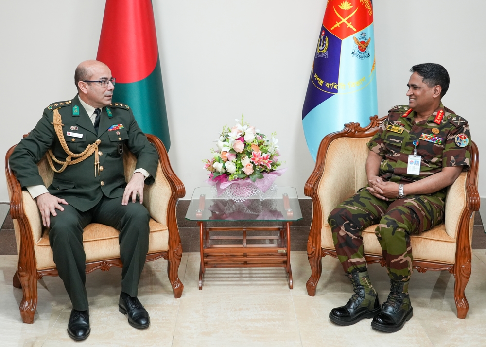 Call On between Military Attaché of Türkiye to Bangladesh
