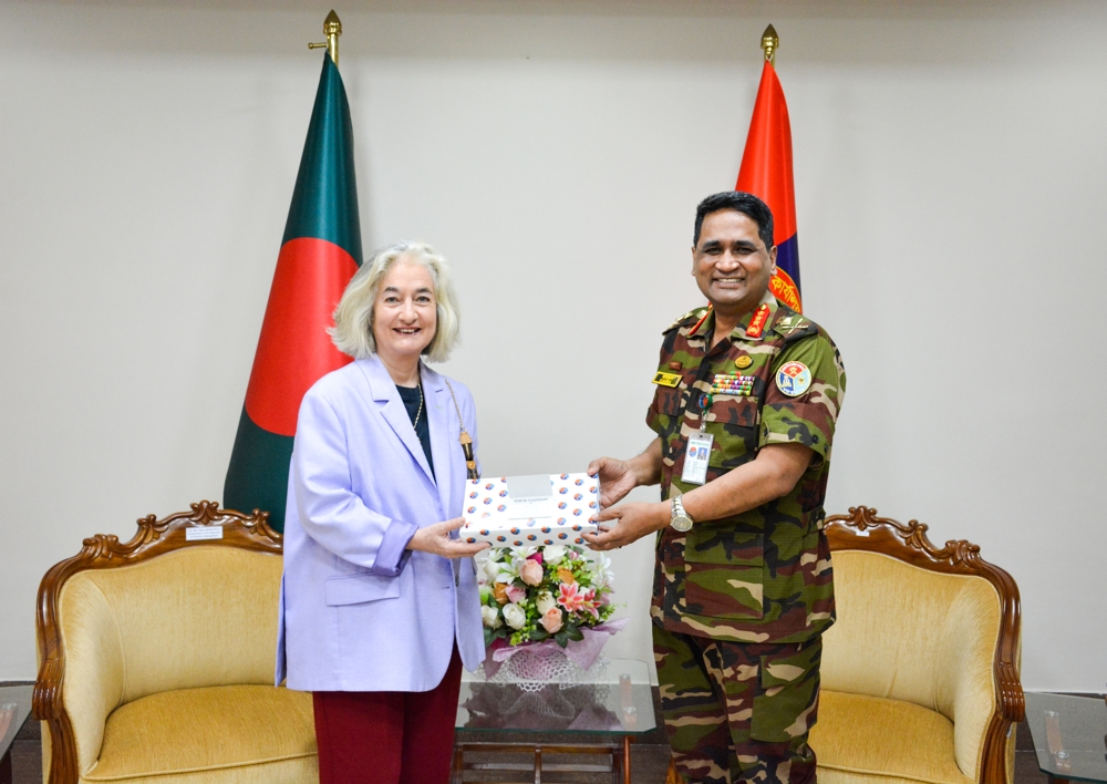 Call On between the Non-resident Defence Attaché of France to Bangladesh and Principal Staff Officer (PSO), Armed Forces Division (AFD)