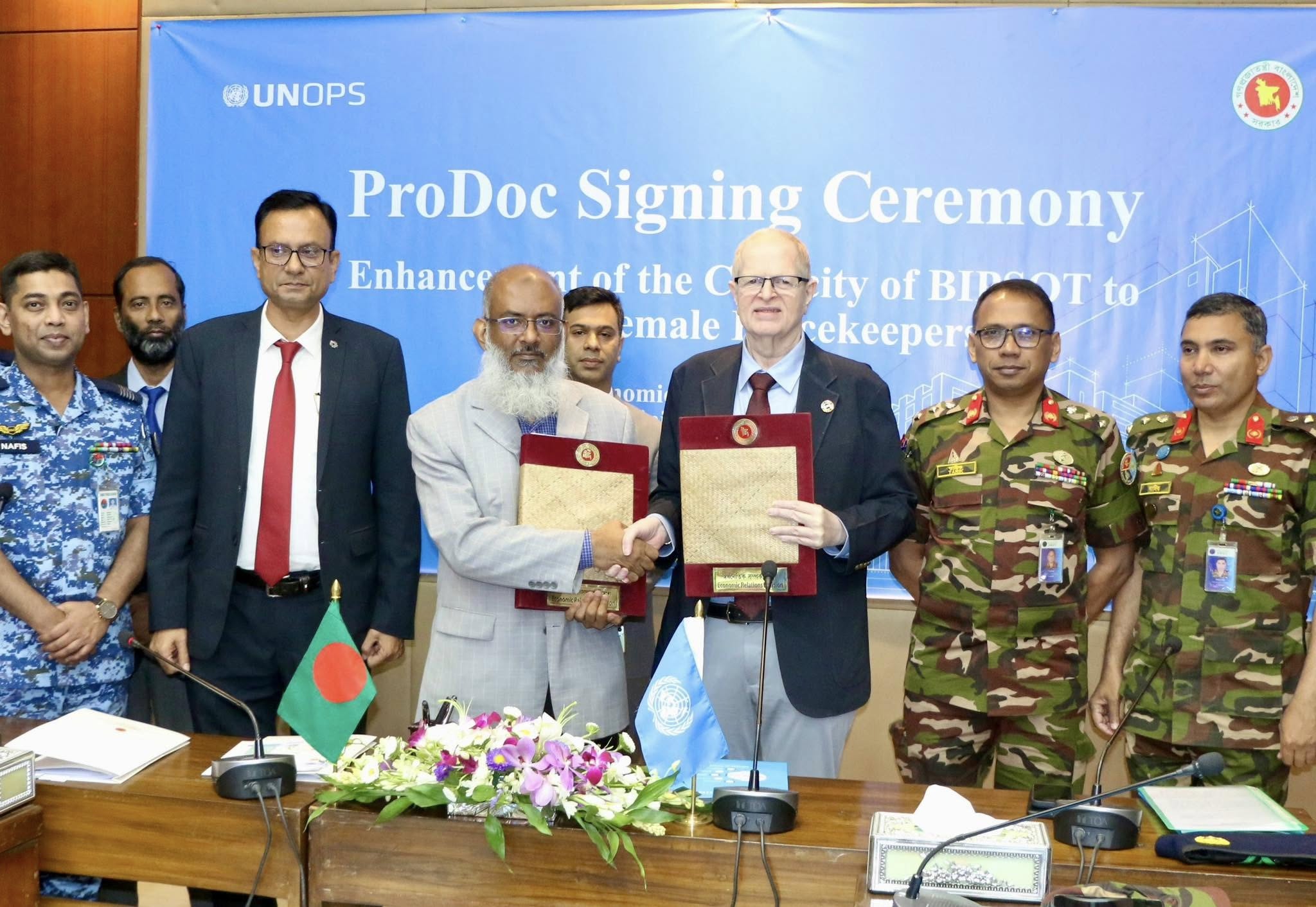 Project Document (PRODOC) Signing Ceremony 