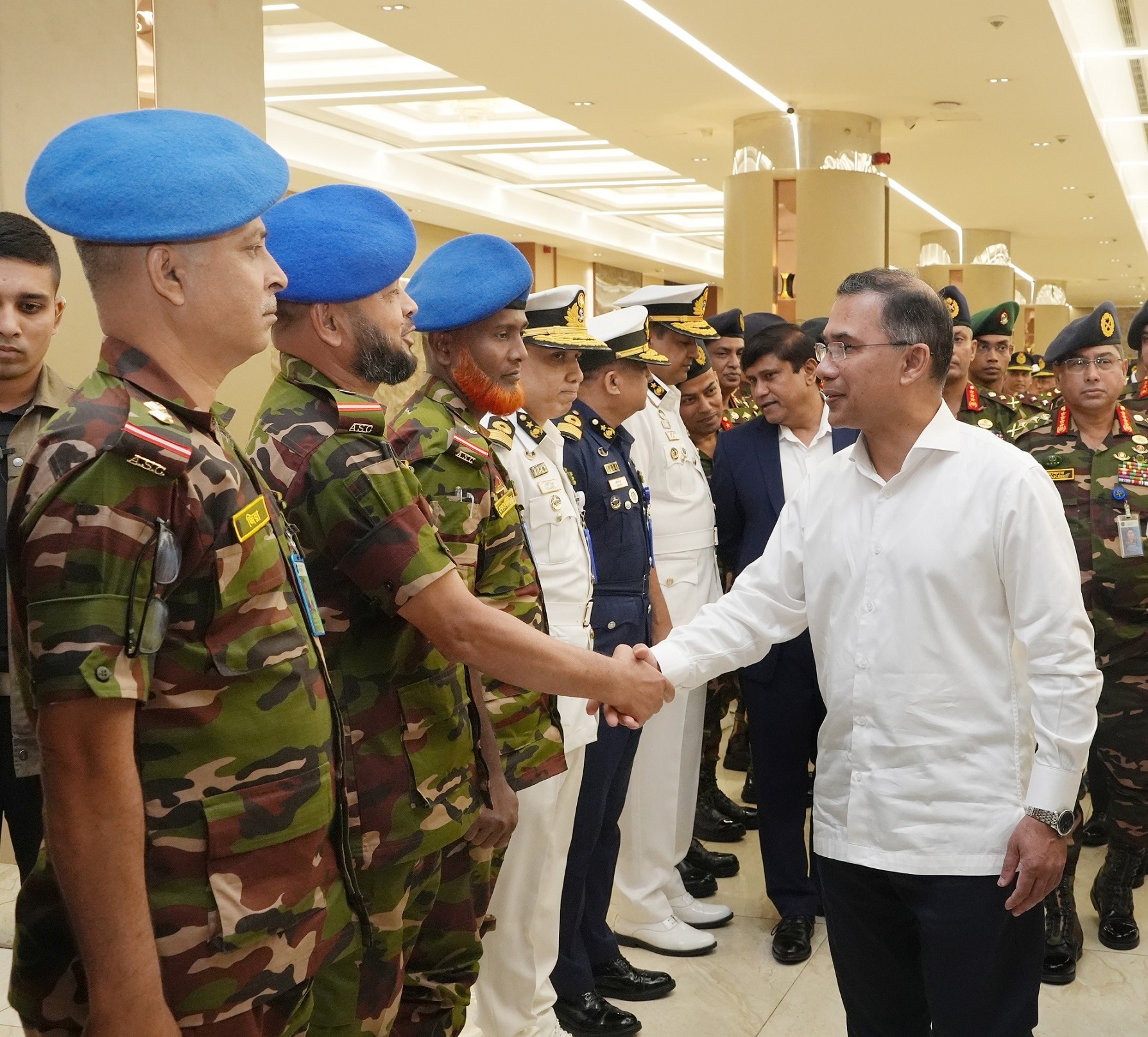 Darbar by the Hon’ble Prime Minister of the Government of the People’s Republic of Bangladesh Held for Members of the Armed Forces