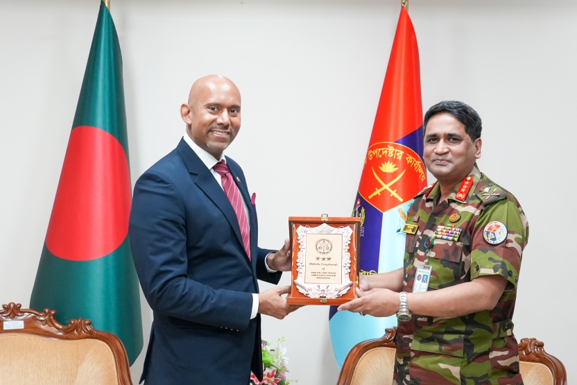 Call On between High Commissioner of Canada to Bangladesh and PSO, AFD