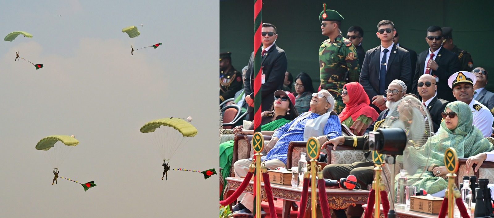 মহান বিজয় দিবস উপলক্ষ্যে সশস্ত্র বাহিনীর আয়োজন