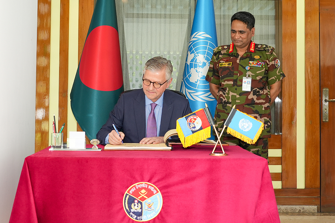 Call On between the UN Under-Secretary-General (USG) for Peace Operations and PSO, AFD