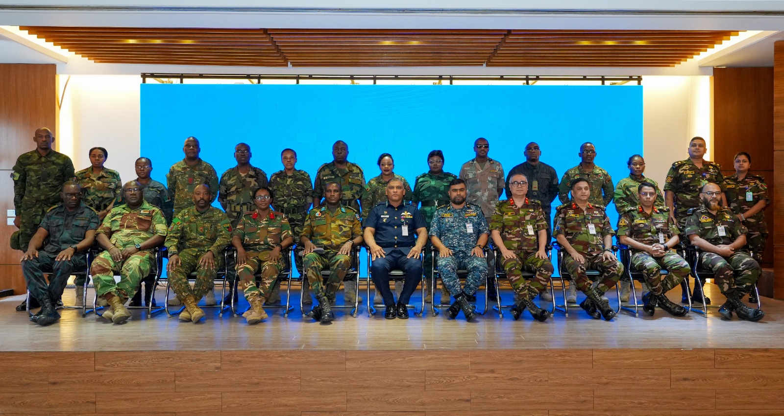 Delegation from Defence Services Command and Staff College, Zambia Visits Armed Forces Division