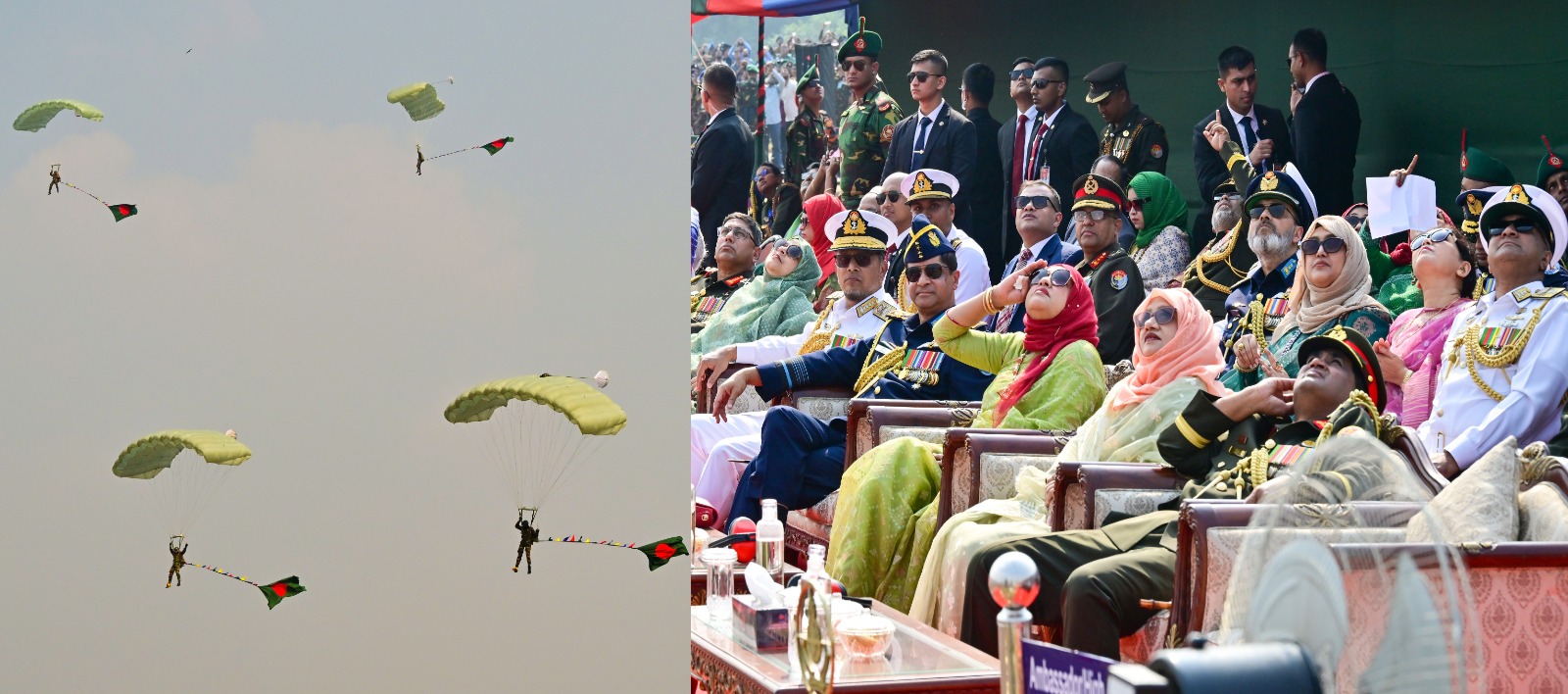 মহান বিজয় দিবস উপলক্ষ্যে সশস্ত্র বাহিনীর আয়োজন